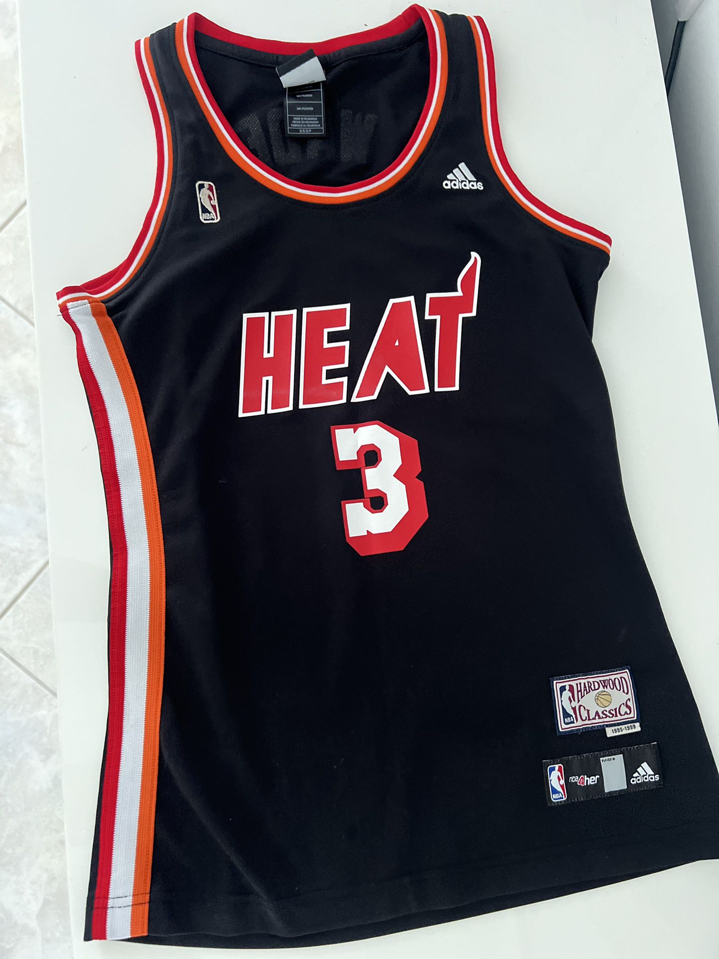 Miami Heat Adidas jersey Size S