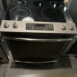 G & E Oven/stovetop,stainless Steel