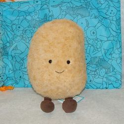 Authentic Jellycat Amuseable Potato Plush Toy Food Vegetable NWT & Dust Bag
