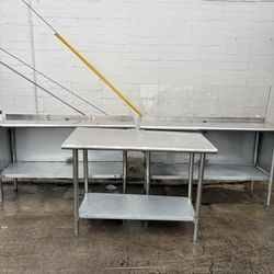 Stainless Steel Tables NSF