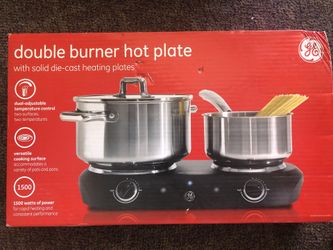 New double burner hot plate