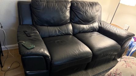 Leather seats