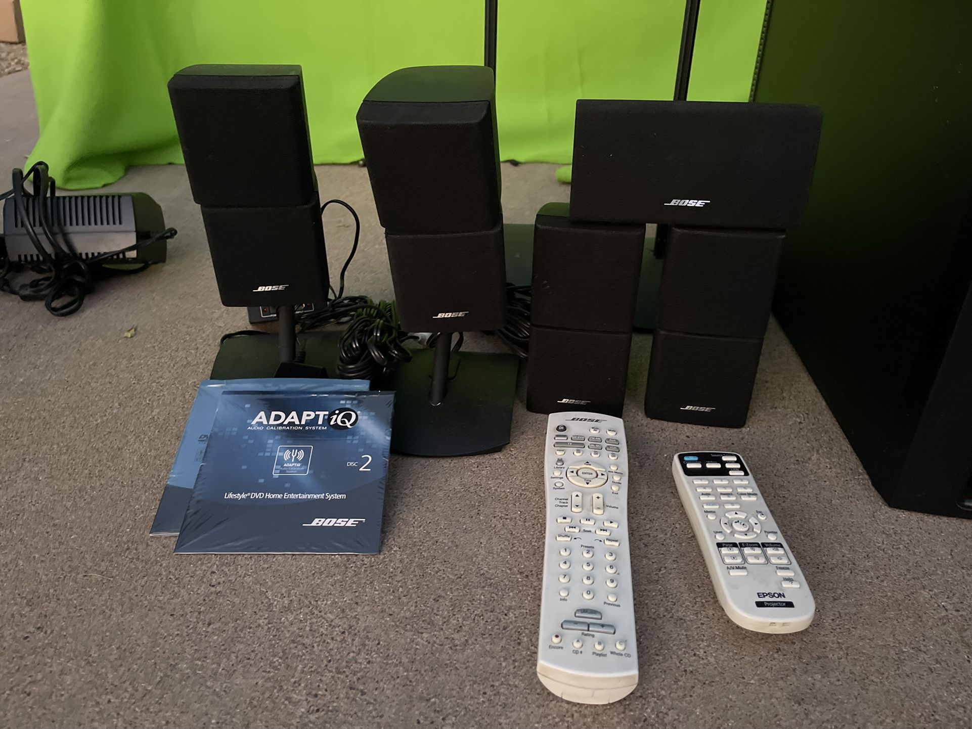 Home Theater Bose System.