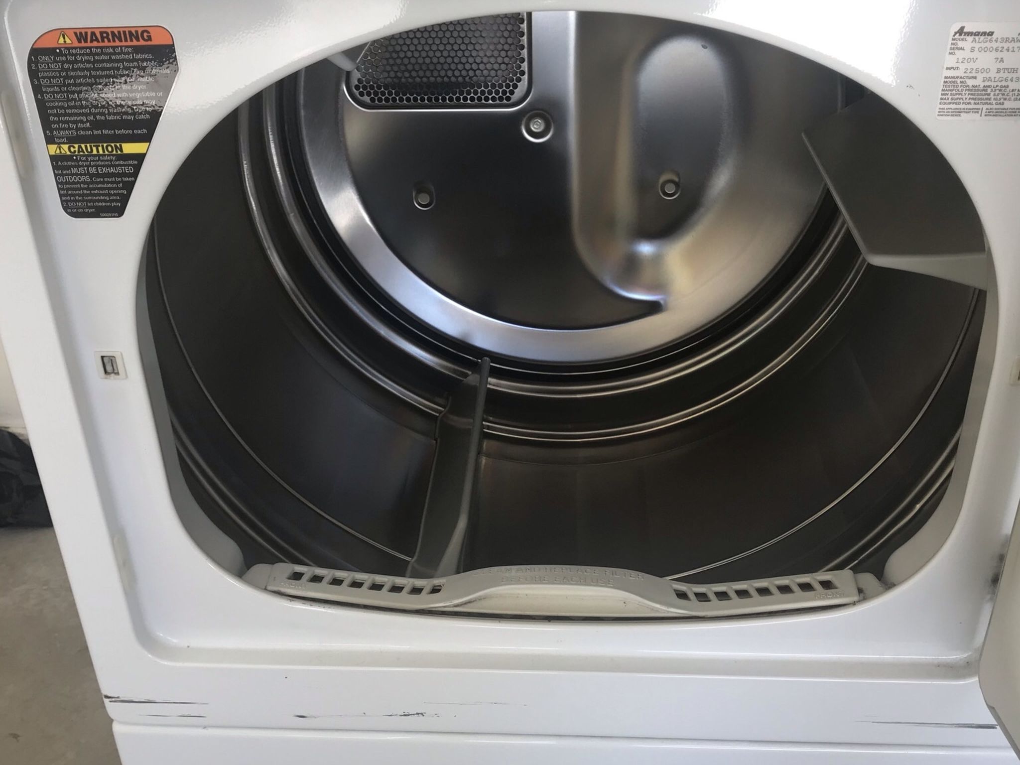 Electric Washer And Gas Dryer