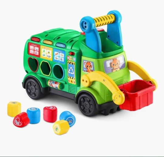 Vtech Ride On Garbage Truck Recycling Truck