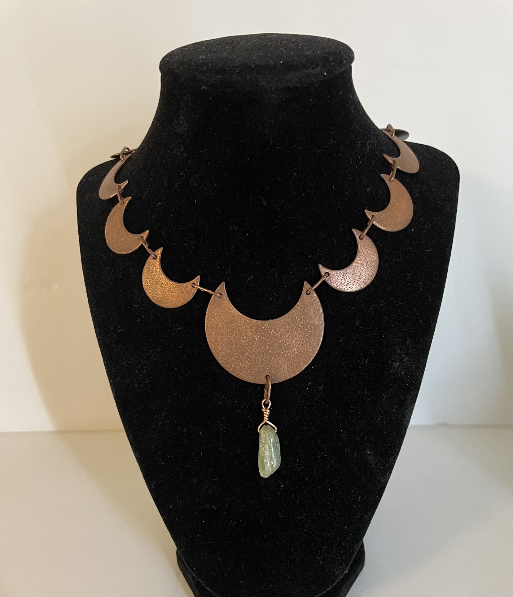 Handmade Crescent Moon Necklace