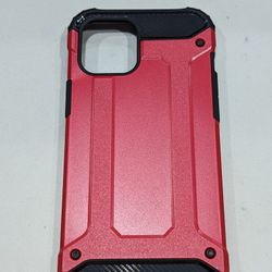 iPhone 12 Pro Max Red Hybrid Case 