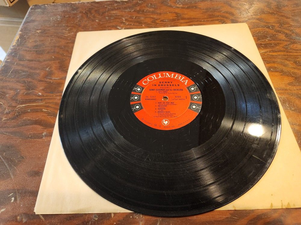 Benny In Brussels Vinyl Record
