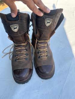 Red wing boot Irish settler