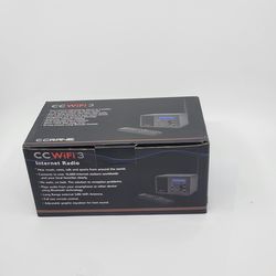 C. Crane CC WiFi 3 Internet Radio with Skytune and Bluetooth Receiver 
New open box.
UPC (contact info removed)22042.
Weight 2lb plus shipping materia