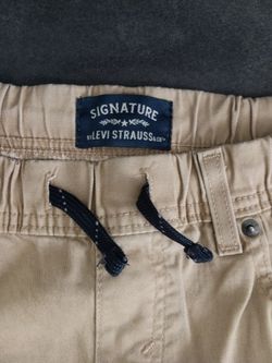 Signature by Levi Strauss Khaki Jogger Pants