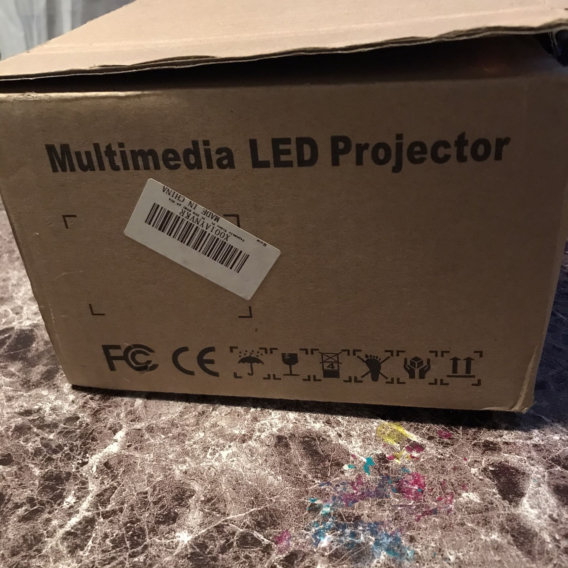 Multimedia led projector