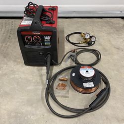 Lincoln Electric 120-Volt 140-Amp Mig Flux-cored Wire Feed Welder