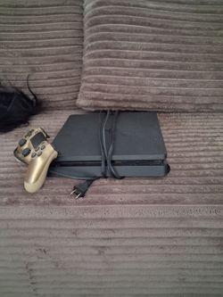 Playstation 4 with controller
