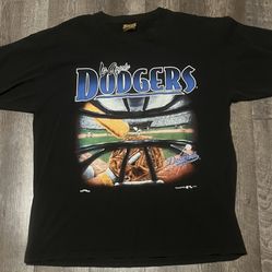 Vintage Dodgers Nutmeg Shirt size XL