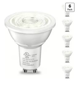 TJOY GU10 LED Light Bulbs Non-Dimmable, 4W, 4000K