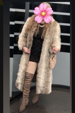 Medium/ Large Fur Coat 