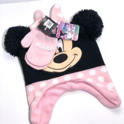 Minnie Mouse Hat & Mitten Set (Macy’s)