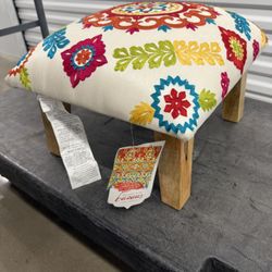 Foot Stool W/ Tags 