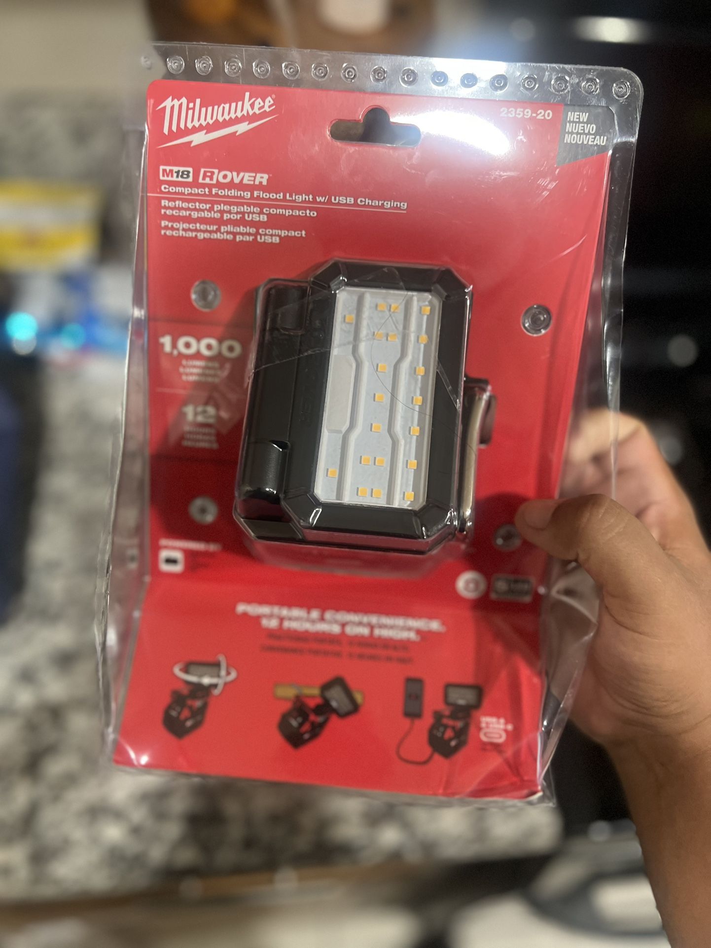New Milwaukee M18 Rover Light