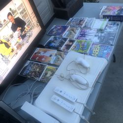 Wii System With Games