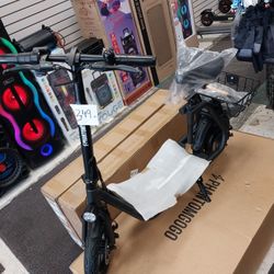 Patinete eléctrico para adultos disponible con opción de financiación con un pago inicial de 49 $. 