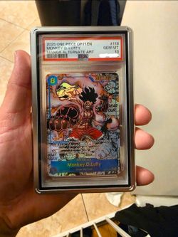 PSA 10 Monkey D luffy Manga