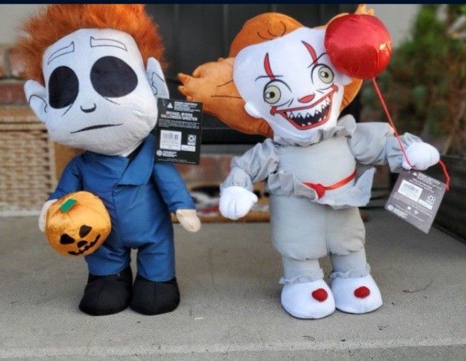 Michael Myers Pennywise Door Greeters