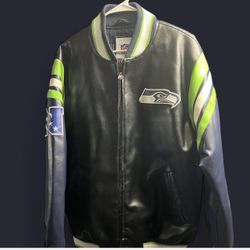 Seahawks Leather Jacket 