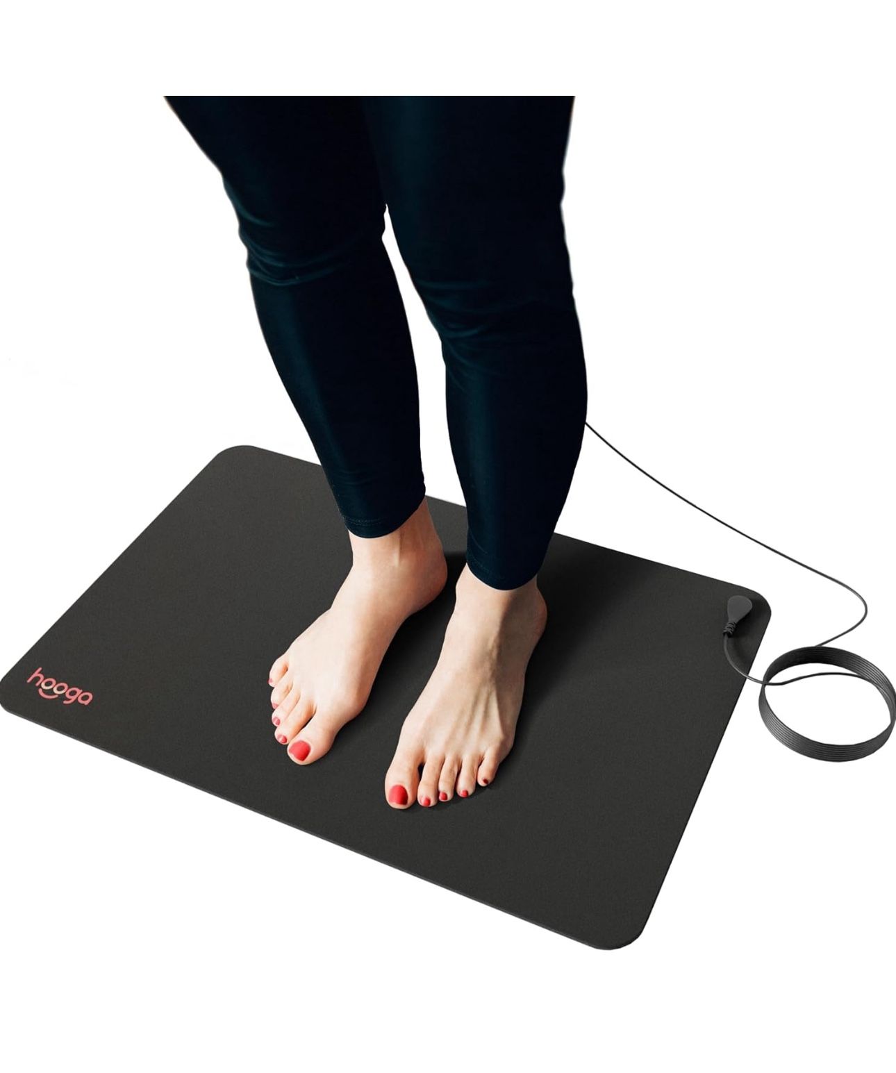 Hooga Grounding Mat for Sleep, Energy, Pain Relief, Inflammation, Balance, Wellness