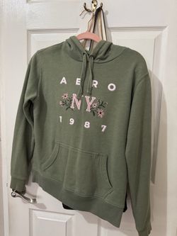 Aeropostale olive hoodie