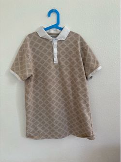 Beige craft+flow collar shirt