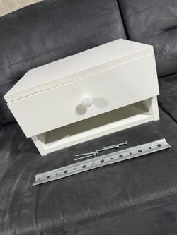 Nightstand Floating White 