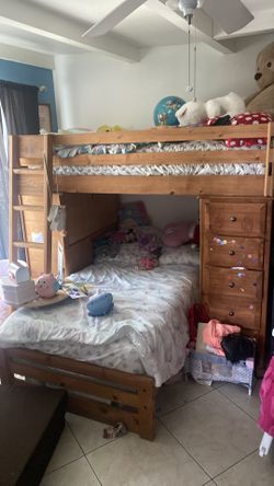 Bunk bed.