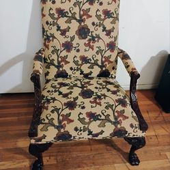 Henredon historic natches Mahogany Georgian chair