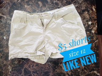 Size 12 girls shorts