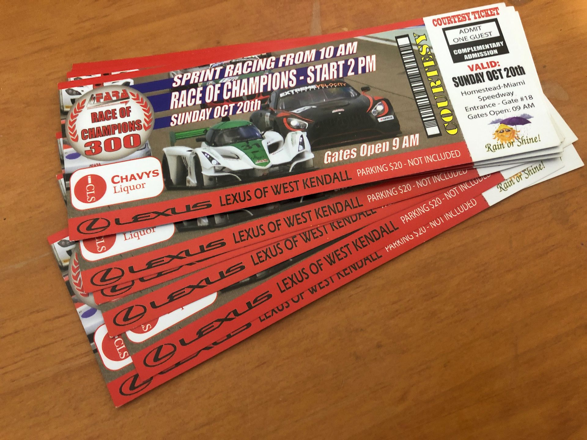 Race of Champions 300 !!!!TICKETS!!!