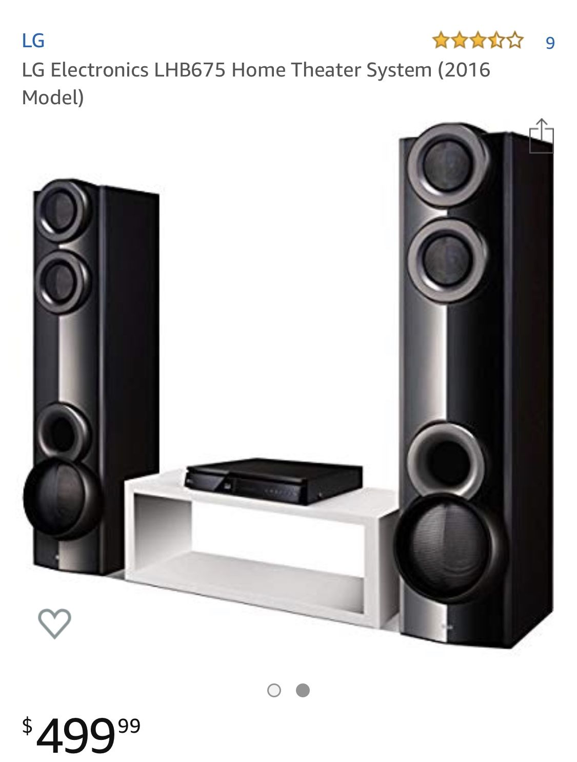 New just arrived lg system