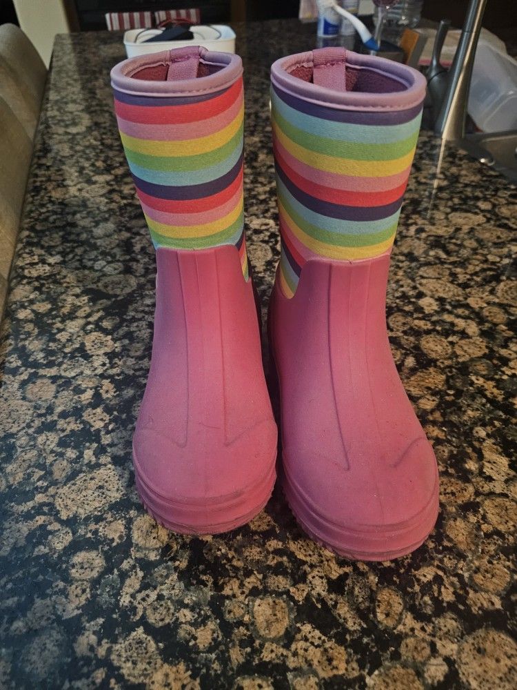 Rain Boots Size 3