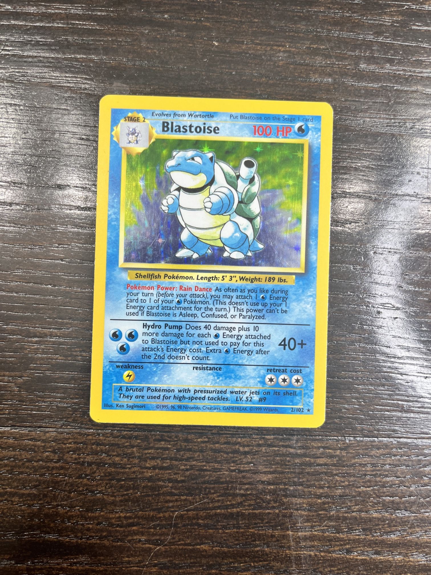 Blastoise - Base Set Unlimited #2 - Pokemon