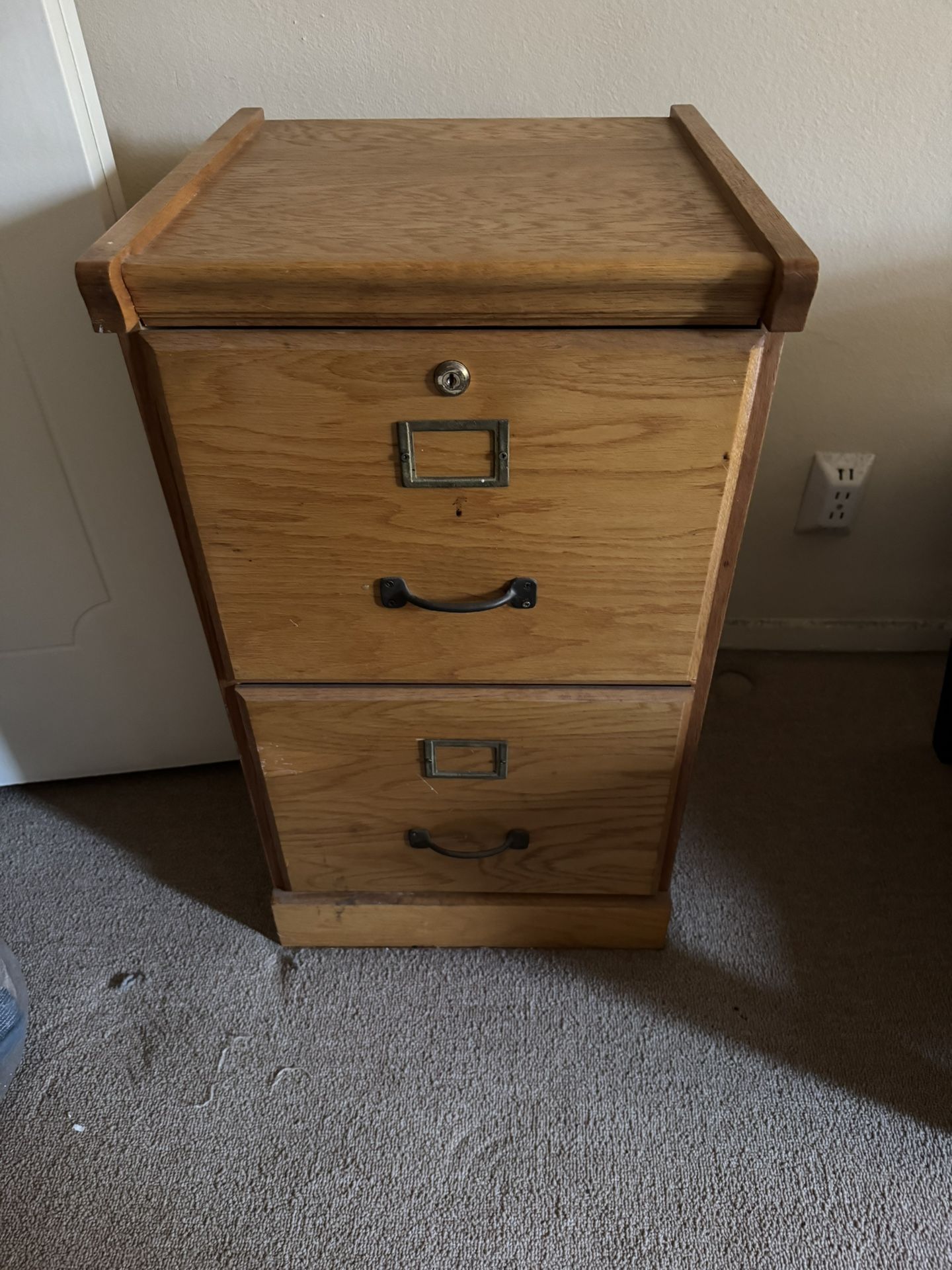 Small 2 Drawer File Cabinet