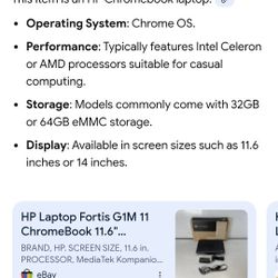 Hp Chromebook Laptop