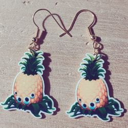 Bugsnax Pineantula Earrings 