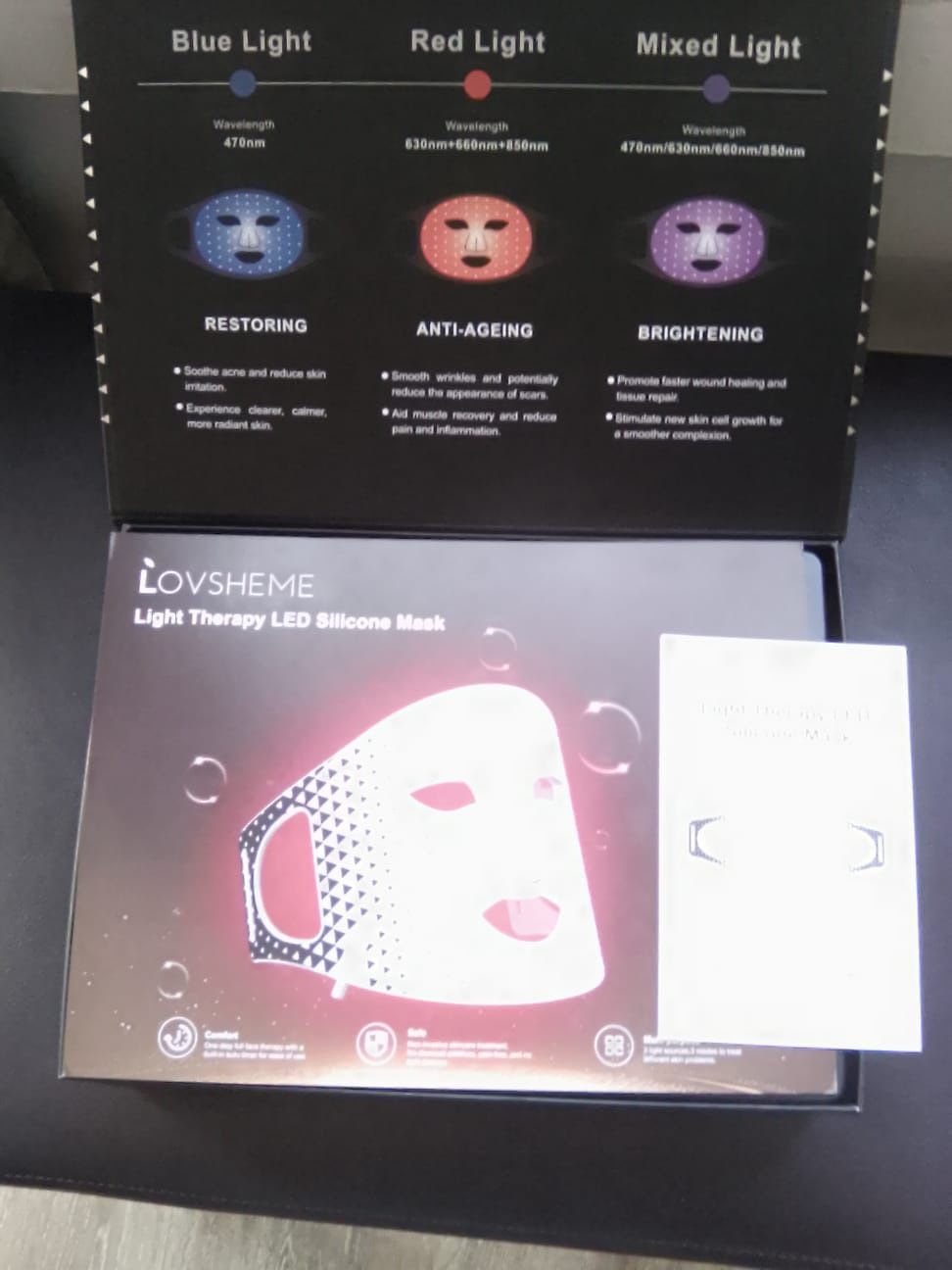 LED SILICONE MASK