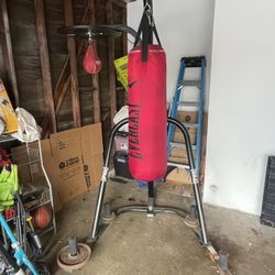 Everlast 3 Station Heavy Bag Stand (Used)