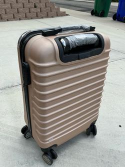 Hard Shell Spinner Carry-On Suitcase – Champagne Gold