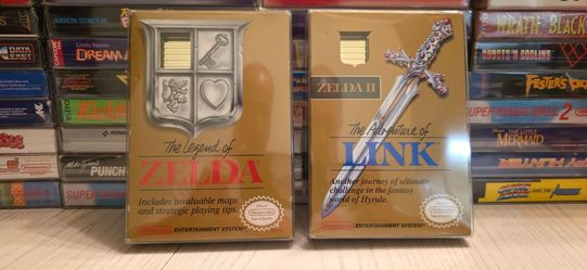 NES ZELDA CIB COLLECTION