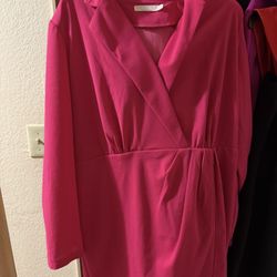 Pink mini dress #partydress. XXL
