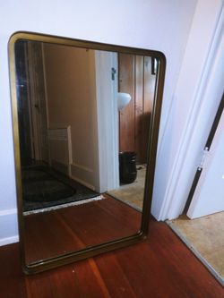 Nice New heavy bathroom mirror