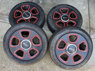 Fiat 500e wheels